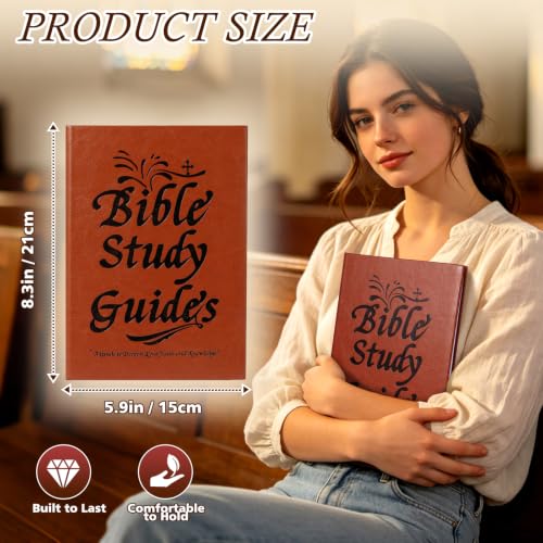 66 Pages Bible Study Guides for Women Year-Long Devotional Journal with Daily Scripture Reflections Complete Faith Growth Supplies, Comprehensive Full Year Spiritual Plan, Ideal Christian Gift for Ladies Spiritual Devotion
