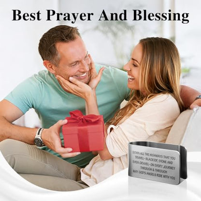 Guardian Angel Car Visor Clip, Christian Visor Clip for Men Women - color: Sliver10