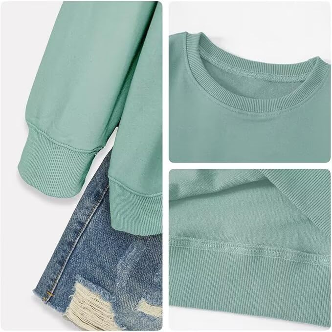 Choose Joy Sweatshirt Women Christian Be Kind Positive Crewneck Sweater Top - color: 1-light Green, size: X-Large
