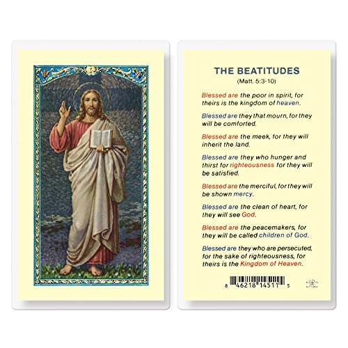 Artisan Owl The Beatitudes Holy Cards (Set of 5)