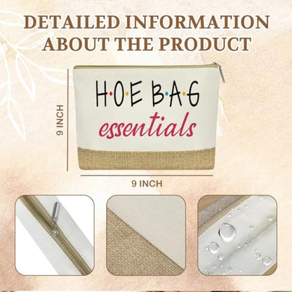 FriendsTote Bag, Funny gift Friend Tote bag, Best friend Makeup Bag, for Women Men Best Friends Birthday Gift - color: Hoebag 0160