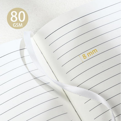 ipoul Beautiful Journal for Women, Daisy Flower, Hardcover, A5, 6x8, Lined Pages, Lay-flat, Personal Notebook, Self Care Journal, 40th Birthday Gifts for Women, Mothers day Gifts for mom - color: Daisy-silver