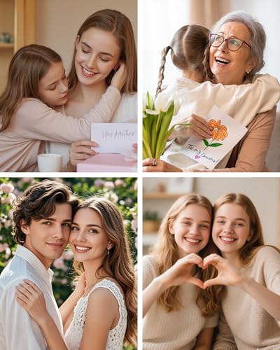 LOVECOM S925 Sterling Silver Hug Rings for Women Teen Girls Mother Daughter - color: Beautiful girl you can do amazing things, size: US Size 6