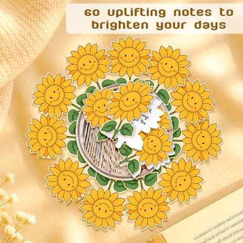 Mom Gifts - Birthday Gift for Mom from Daughter, Son - Mothers Day Gifts - Affirmation Cards, Inspirational, Positive, Motivational Gift for New Mom - Emotional Support, Encouragement Cards - color: Mom Sunflower