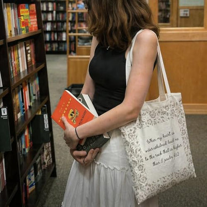 Bible Tote BagsGifts for Women, Cute Christian Church Canvas Tote Bag Christian Reusable Shopping Bags - color: Bible-02