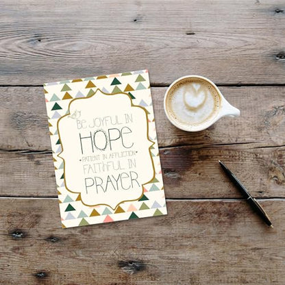KJV Be Joyful in Hope Encouragement Card, 1 Count - color: Be Joyful in Hope