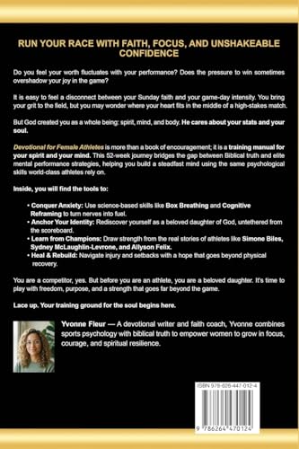 Devotional for Female Athletes: Weekly Christian Devotions and Practical Mental Skills to Build Faith, Confidence, Resilience & Peak Performance (The Applied Faith Series)