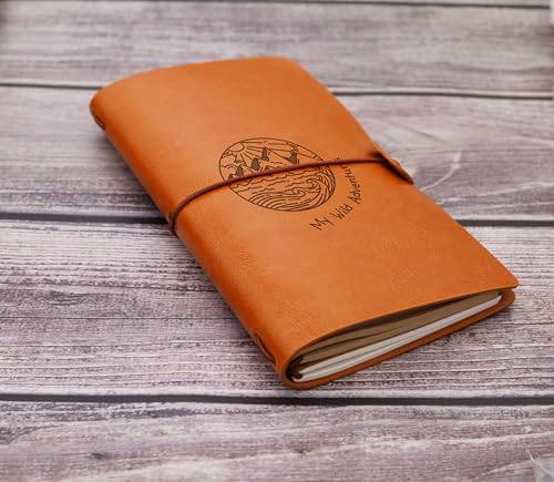 ZVMIS Vacations Memory Journal-My Wild Adventures-Travel Memory Record-Best Friends Travel Enthusiast Camper Birthday Retirement Christmas Graduation Gift-Refillable Travel Photo Diary Journal - style: Style51-my wild adventures