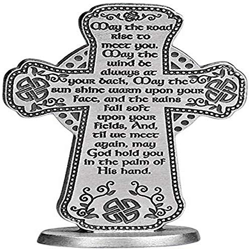 Cathedral Art (Abbey & CA Gift Standing Message Cross, 3-Inch, Multicolor - style: Irish Message