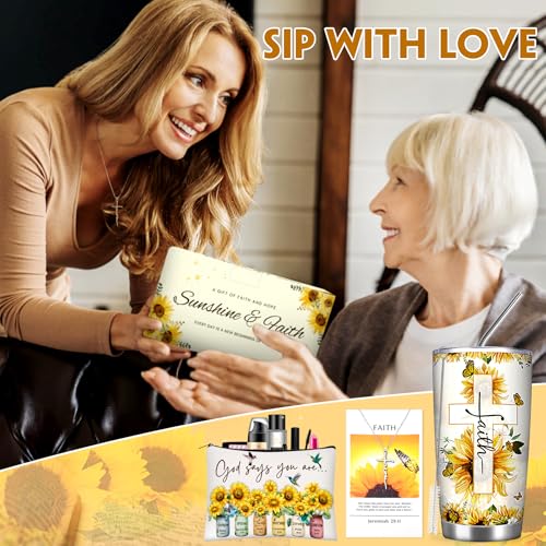 Christian Gifts For Women Faith, Sunflower Gift Box