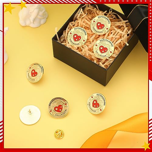 Tondiamo 54/18 Pcs Volunteer Appreciation Gifts Pins Bulk