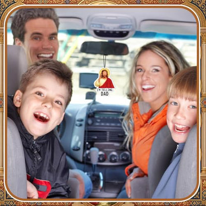 30 Pack Christmas Jesus Themed Air Fresheners, Bright - style: Bright