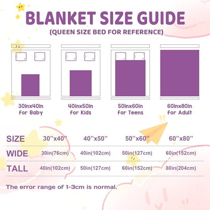 Personalized Baby Butterfly Blanket for Girls with Name - color: Butterfly