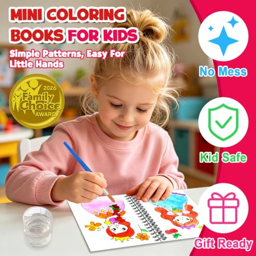 ZMLM 24 Pack Coloring Books - Birthday Party Favors for Kids 4-8 Craft Gift - style: Girl