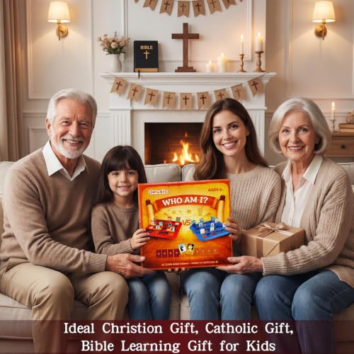 Guess Bible Who Am I Board Game for Kids