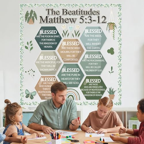 Christian Bulletin Board Religious Bulletin Board Fall Cutout (Greenery) - style: Greenery