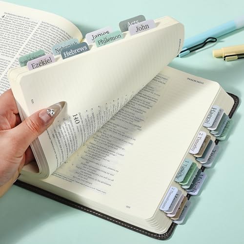 Mr. Pen- Bible Tabs, 75 Tabs, Coastal Meadow - color: Coastal Meadow