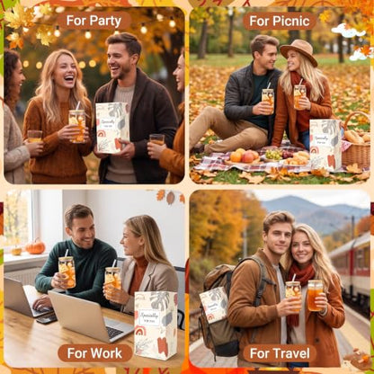 Fall Reading Tumbler Pumpkin Spice Cup with Lid Straw - style: fall reading