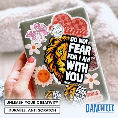 (3Pcs-3") Do Not Fear for I Am with You Sticker - Isaiah 41 10 Christian Bible Verse Die-Cut Waterproof Vinyl Sticker for Laptop Water Bottle Kindle Stuff Funny Decal Gift for Her Him Friends 3 Inches - size: 3 Inches