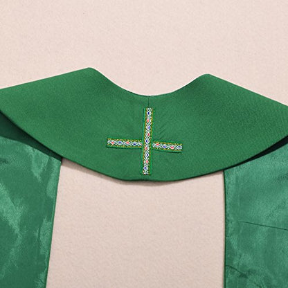 BLESSUME Church Pastor Mass Stole - color: Green