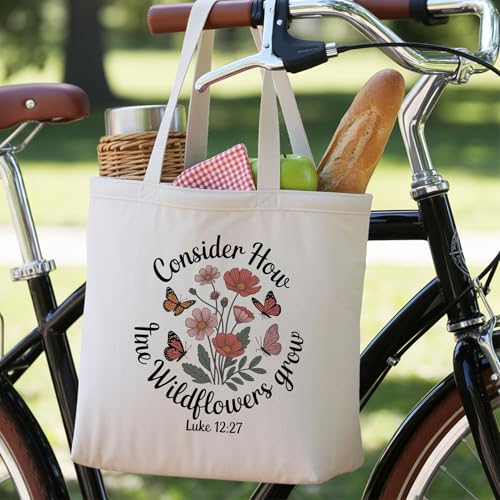 Bible Bags for Women, Christian Tote Bag, Gifts for Christian Women - color: Pink