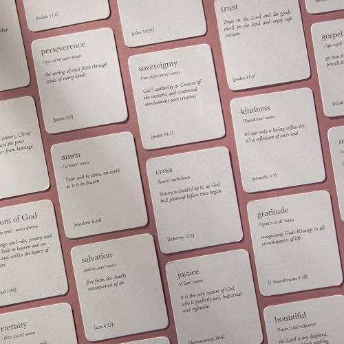 DIVERSEBEE Bible Verse Cards, 60 Unique Prayer Cards (Bible Truth Theme) - color: Bible Truth