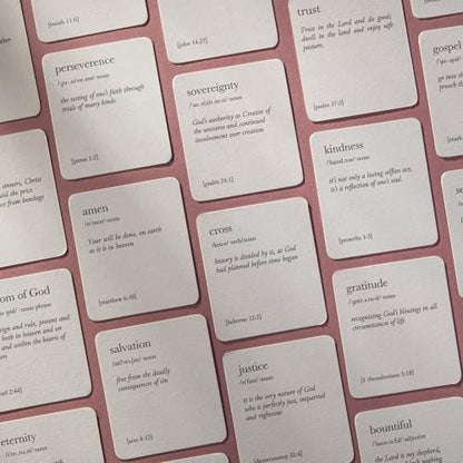 DIVERSEBEE Bible Verse Cards, 60 Unique Prayer Cards (Bible Truth Theme) - color: Bible Truth