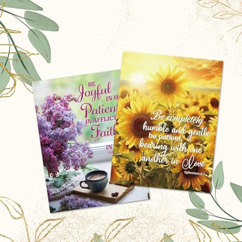 WorldBazaar Christian Greeting Cards 24 Pack Religious Card