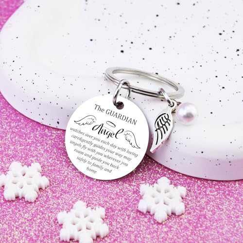 Guardian Angel Keychain Angel Gifts for Women Men