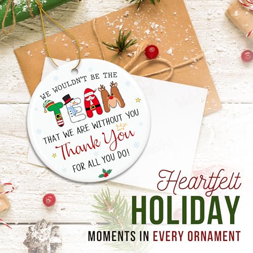 ZAGKOO Best Boss Ever Christmas Ornament 2026 - Thank You Gifts for Women - color: Thank You Boss