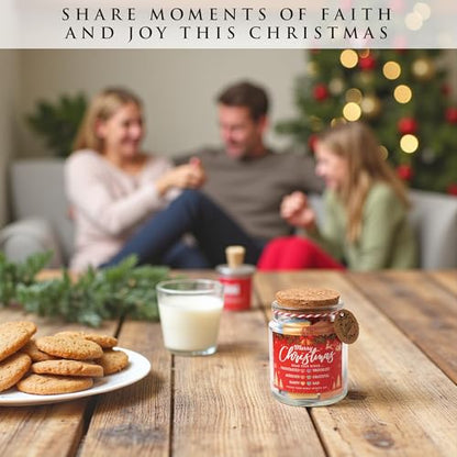 Bible Verse Jar (Christmas Bible Jar) - color: Christmas Bible Jar