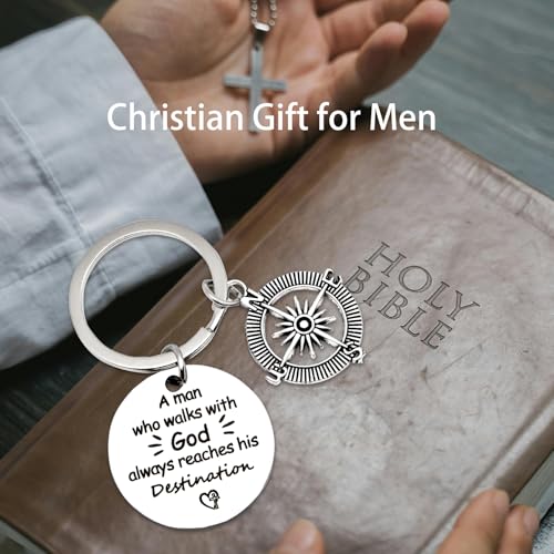 Religious Baptism Gifts for Boys Christian Catholic Confirmation Gift for Men Teen Boys First Communion Christening Easter Basket Stuffers for Him Godson Baptism Catholic for Pastors Faith Church