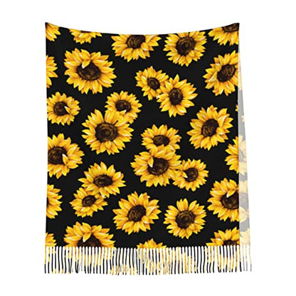 Prayer Shawls and Wraps for Women, Jesus Christian Gifts Bible Scarf Super Soft Fashion Shawl With Tassel - color: Black9