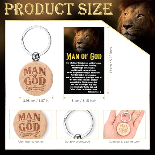 AmazingSpark 15 Sets Pastor Appreciation Gifts Keychain Bookmarks, Classic - style: Classic