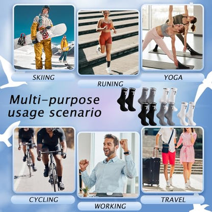 Chicingyou Christian Cross Socks for Men Youth, Us Size 6-12 - color: White, Black，grey