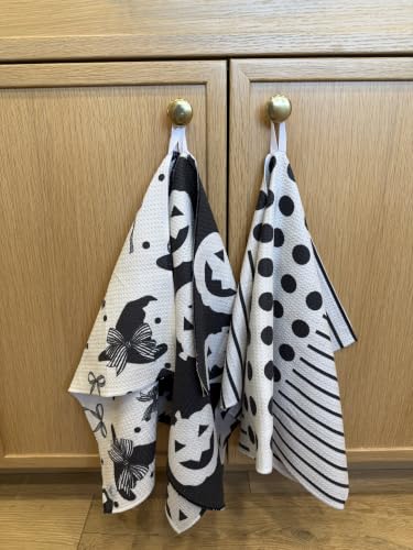 Kitchen Towels, Dish Towels for Kitchen, 3 Pc Kitchen Towel Set - color: Neutrals