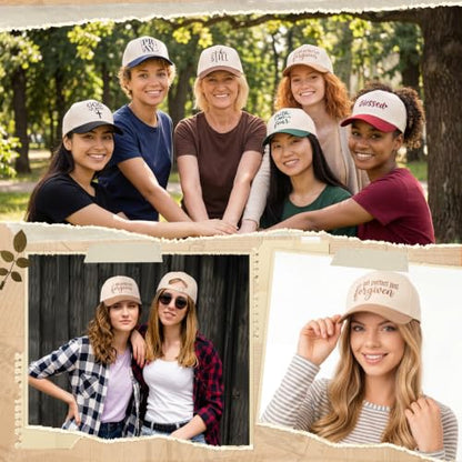 6/12 Pack Christian Hats Bulk for Men Women - style: Style 5