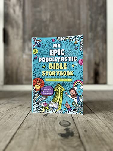 My Epic, Doodletastic Bible Storybook: 60 Bible Stories to Read, Color, and Draw