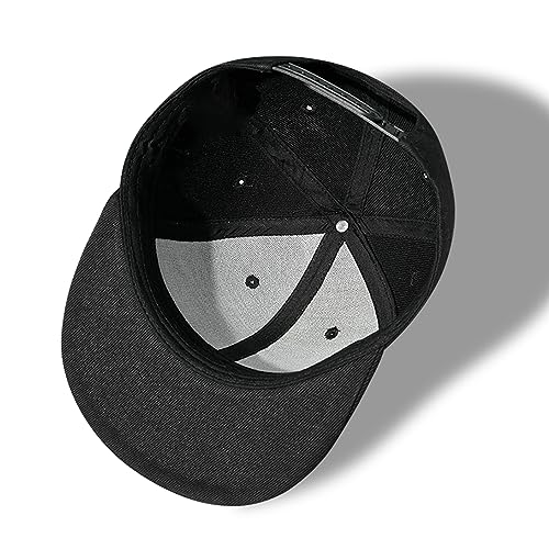 Chef Hat Flat Bill Hats for Men Funny Double Knives Kitchen Adjustable Baseball Cap Snapback Hat for Women - color: Saved My Life