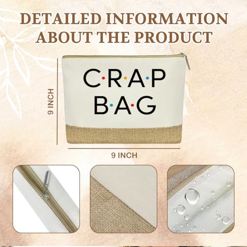 FriendsTote Bag, Funny gift Friend Tote bag, Best friend Makeup Bag, for Women Men Best Friends Birthday Gift - color: Crapbag 0154