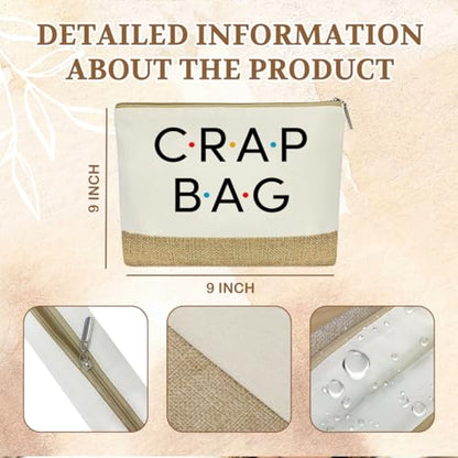 FriendsTote Bag, Funny gift Friend Tote bag, Best friend Makeup Bag, for Women Men Best Friends Birthday Gift - color: Crapbag 0154