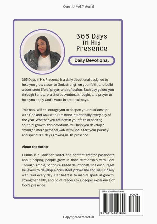 365 Days in His Presence Daily Devotional