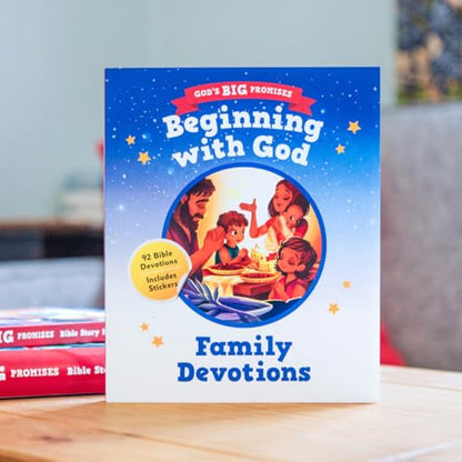 Beginning with God (God's Big Promises): 92 Bible Devotions for Young Children (A Read-Aloud Daily Devotional for Girls & Boys Ages 3-5 with Prayers, Stickers & Activities for Families with Toddlers)