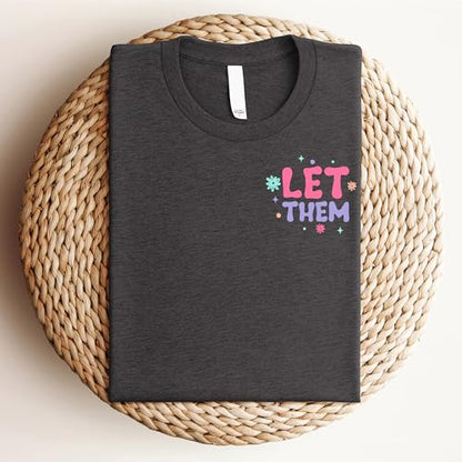 Love in Faith | Let Them Tee | Christian T-Shirts for Women | Faith-Based Apparel | Christian Gifts - size: X-Large