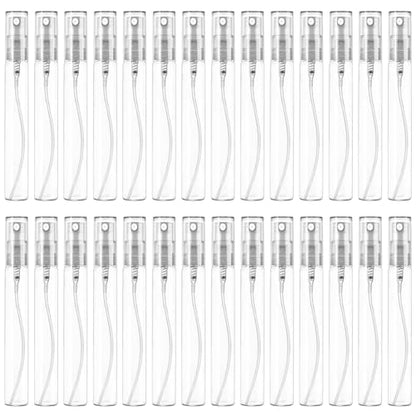 Mini Spray Bottle 10ml, Refillable Glass Spray Bottle, Glass Bottle Atomizer, Perfume Mouthwash Atomizer for Cleaning Refillable Container for Travel, Essential Oils, Perfume 40 Pcs, 10ml - size: 40PCS,10ML