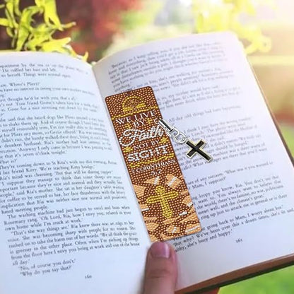 Christian Bible Diamond Art Bookmarks, Diamond Painting Book Marks - style: Christian Bible