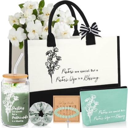 7 Pcs Pastor's Wife Appreciation Gifts Christian Set,Sage Green - color: Sage Green