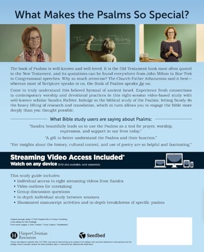Psalms Bible Study Guide plus Streaming Video: Experience the Book That Speaks FOR Us (Epic of Eden)