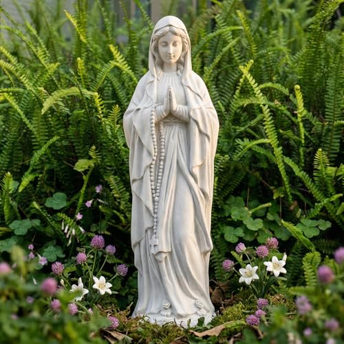 Virgin Mary Praying Statue 29.3 Inch, Religious Outdoor Status - color: Praying Virgin Mary（29.3 Inch）