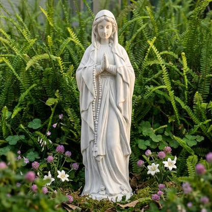 Virgin Mary Praying Statue 29.3 Inch, Religious Outdoor Status - color: Praying Virgin Mary（29.3 Inch）